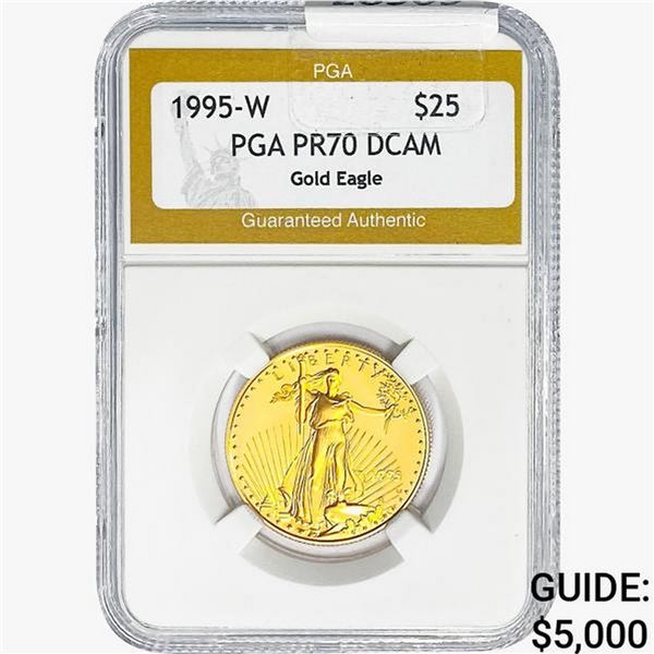 1995-W 1/2oz Gold $25 Eagle PGA PR70 DCAM