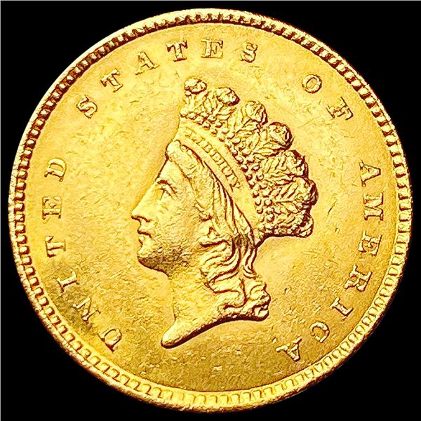 1854 Rare Gold Dollar UNCIRCULATED