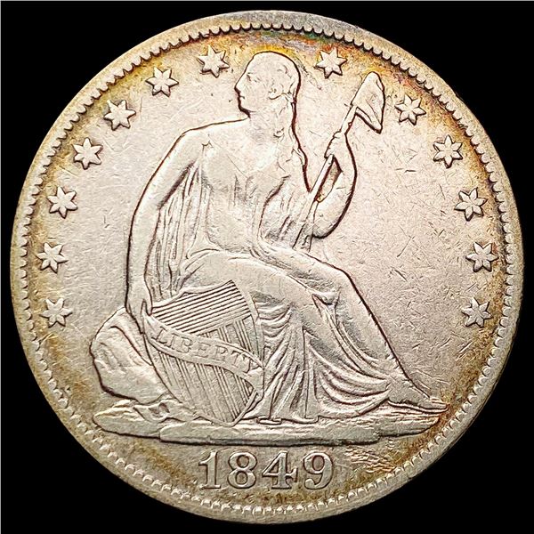 1849-O Seated Liberty Half Dollar NEARLY UNCIRCULATED