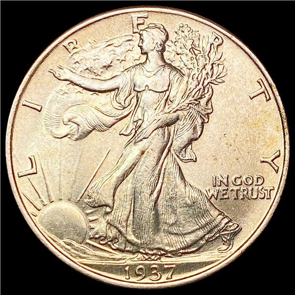 1937 Walking Liberty Half Dollar CLOSELY UNCIRCULATED