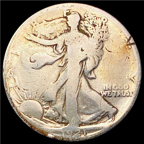1921 Walking Liberty Half Dollar NICELY CIRCULATED