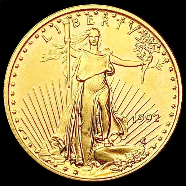 1992 US 1/10oz Gold Eagle SUPERB GEM BU