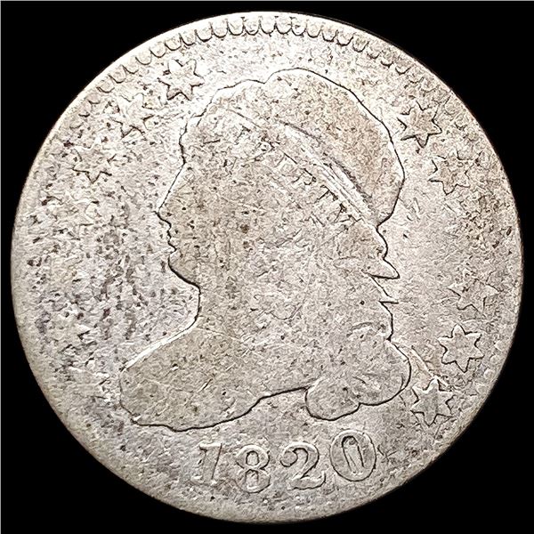 1820 Capped Bust Dime NICELY CIRCULATED