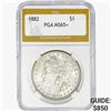 Image 1 : 1882 Morgan Silver Dollar PGA MS65+