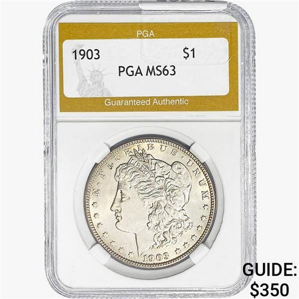 1903 Morgan Silver Dollar PGA MS63