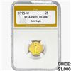 Image 1 : 1995-W 1/10oz Gold $5 Eagle PGA PR70 DCAM