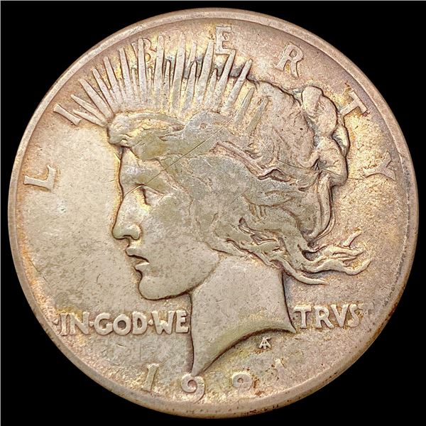 1921 Silver Peace Dollar LIGHTLY CIRCULATED