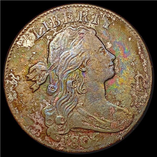 1802 Draped Bust Large Cent NICELY CIRCULATED