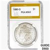 1880-O Morgan Silver Dollar PGA MS63