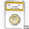 Image 1 : 1948 Booker T Half Dollar PGA MS67