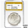 1878 Morgan Silver Dollar PGA MS63+ REV 79