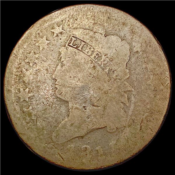 1811 Classic Head Large Cent NICELY CIRCULATED