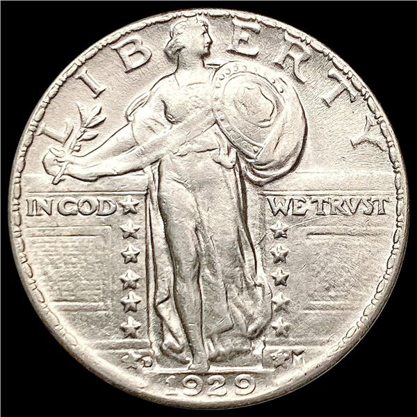 1929-S Standing Liberty Quarter CHOICE AU