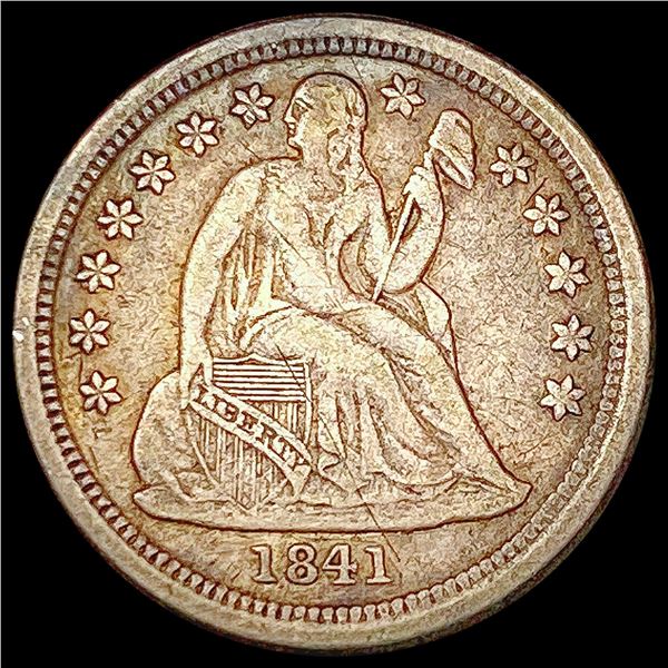 1841-O Seated Liberty Dime LIGHTLY CIRCULATED