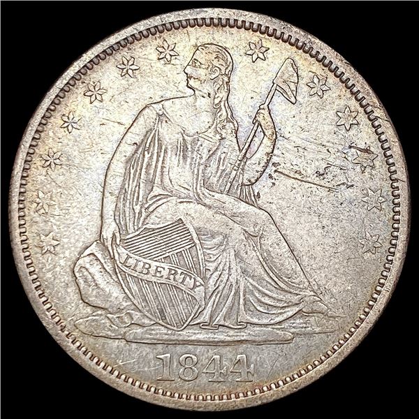 1844-O Seated Liberty Half Dollar CLOSELY UNCIRCULATED