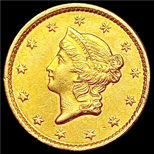 1853 Rare Gold Dollar CLOSELY UNCIRCULATED