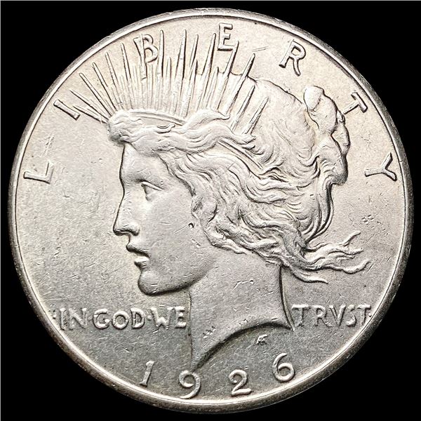 1926-S Silver Peace Dollar CLOSELY UNCIRCULATED