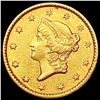 1852 Rare Gold Dollar CHOICE AU