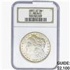 Image 1 : 1881-CC Morgan Silver Dollar NGC MS64