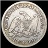 Image 2 : 1859 Seated Liberty Half Dollar NICELY CIRCULATED