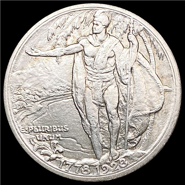 1928 Hawaiian Half Dollar CLOSELY UNCIRCULATED