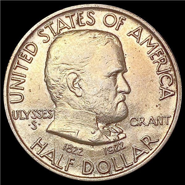 1922 Grant Half Dollar CHOICE AU