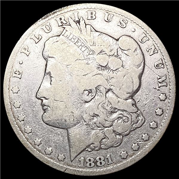 1881-CC Morgan Silver Dollar NICELY CIRCULATED