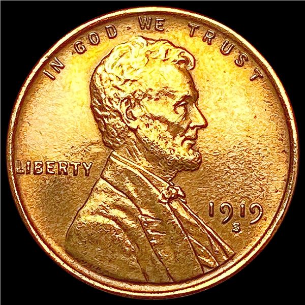 1919-S Wheat Cent NICELY CIRCULATED