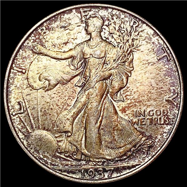 1937 Walking Liberty Half Dollar CHOICE BU