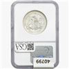 Image 2 : 1861-O 50C Seated Lib. NGC Shipwreck Effect SS Rep
