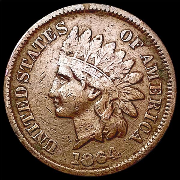 1864 Indian Head Cent LIGHTLY CIRCULATED