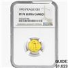 Image 1 : 1993-P 1/10oz Gold $5 Eagle NGC PF70 UC