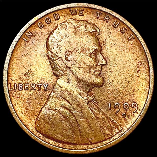 1909-S Wheat Cent CLOSELY UNCIRCULATED