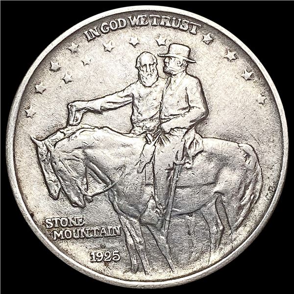 1925 Stone Mountain Half Dollar CLOSELY UNCIRCULATED