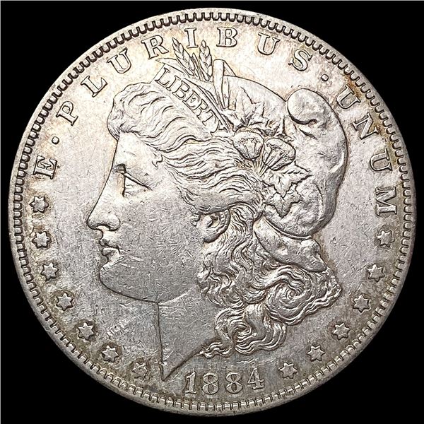 1884-S Morgan Silver Dollar CLOSELY UNCIRCULATED