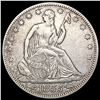 Image 1 : 1855 Seated Liberty Half Dollar CLOSELY UNCIRCULATED