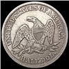 Image 2 : 1855 Seated Liberty Half Dollar CLOSELY UNCIRCULATED