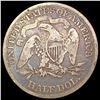 Image 2 : 1873 Seated Liberty Half Dollar NICELY CIRCULATED