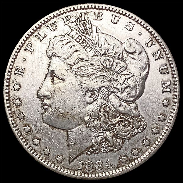 1884-S Morgan Silver Dollar CLOSELY UNCIRCULATED