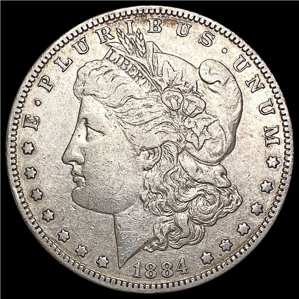 1884-S Morgan Silver Dollar LIGHTLY CIRCULATED