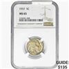Image 1 : 1937 Buffalo Nickel NGC MS65