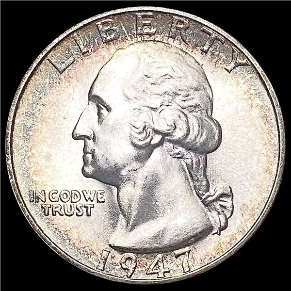 1947-S Washington Silver Quarter CHOICE BU