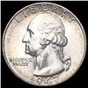 1947-S Washington Silver Quarter CHOICE BU