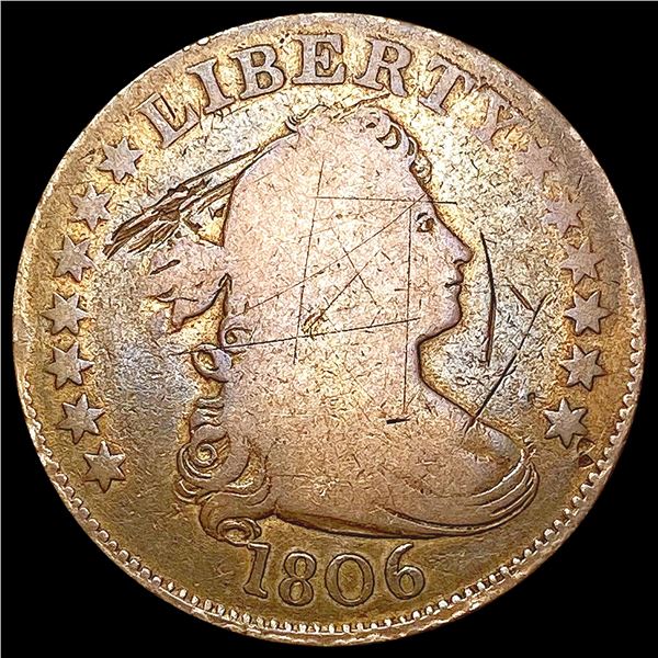 1806 Draped Bust Quarter NICELY CIRCULATED