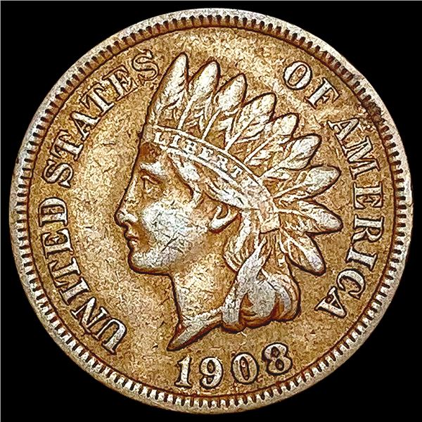 1908-S Indian Head Cent CLOSELY UNCIRCULATED