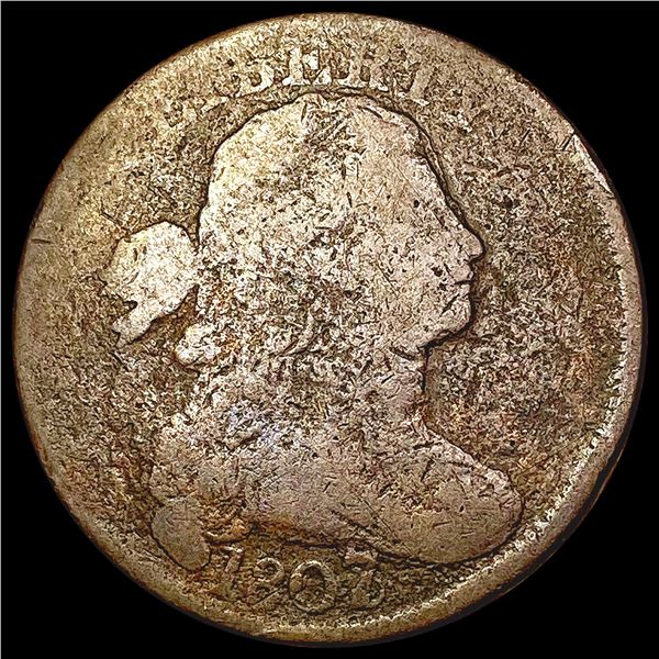 1807 Draped Bust Large Cent NICELY CIRCULATED