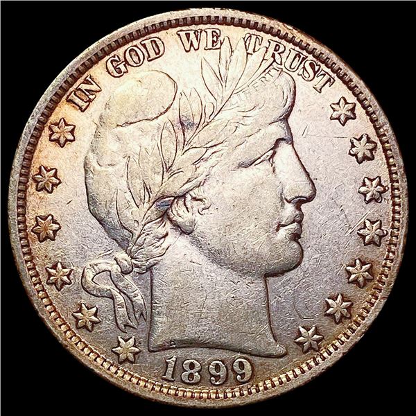 1899 Barber Half Dollar CLOSELY UNCIRCULATED
