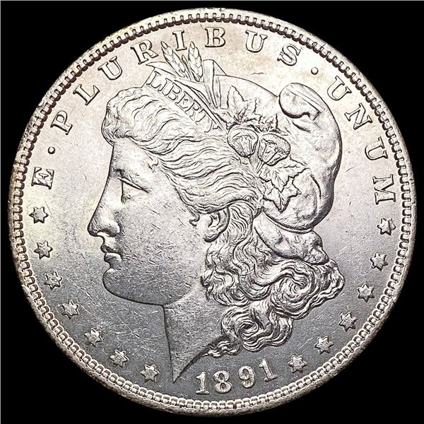 1891-S Morgan Silver Dollar UNCIRCULATED