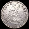 1860 Seated Liberty Quarter CHOICE AU