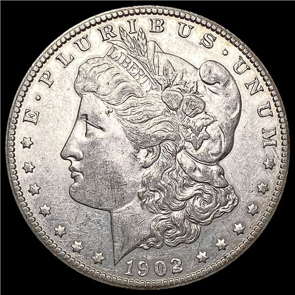 1902-S Morgan Silver Dollar CHOICE AU